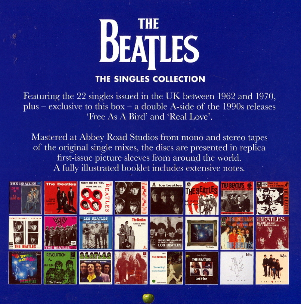 Виниловая пластинка The Singles Collection (Limited Box Set Edition) — The  Beatles купить в интернет-магазине Collectomania.ru