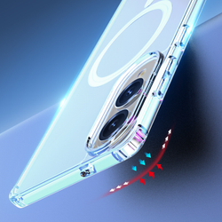 Защитный прозрачный чехол с MagSafe для Samsung Galaxy S25 Edge, серия Clin Mag Series от Dux Ducis