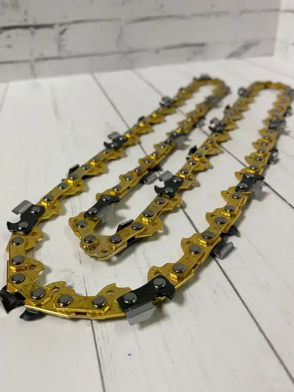 Цепь пильная для бензопилы 56 звеньев паз 1,3мм шаг 3/8