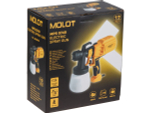 Краскораспылитель электрический MOLOT MPS 0740 в коробке
