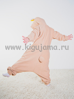 кигуруми мишка бежевый