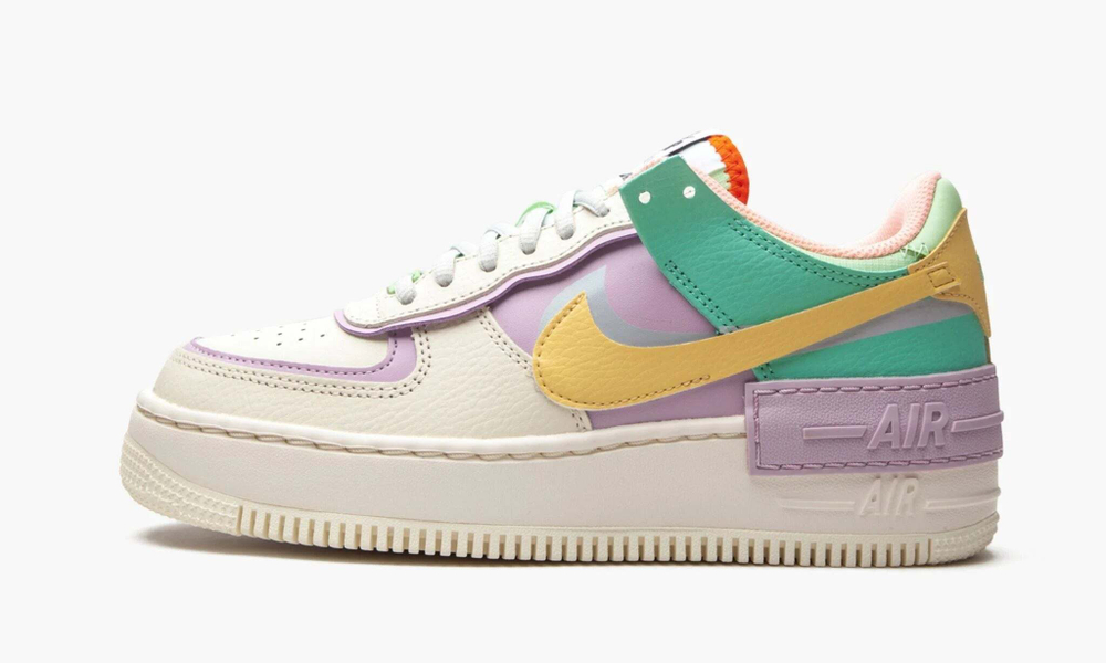 Air Force 1 Low Shadow WMNS "Pale Ivory / Pastel Multicolor"