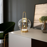 Настольная светодиодная лампа Eurosvet Frasco 80507/1 латунь