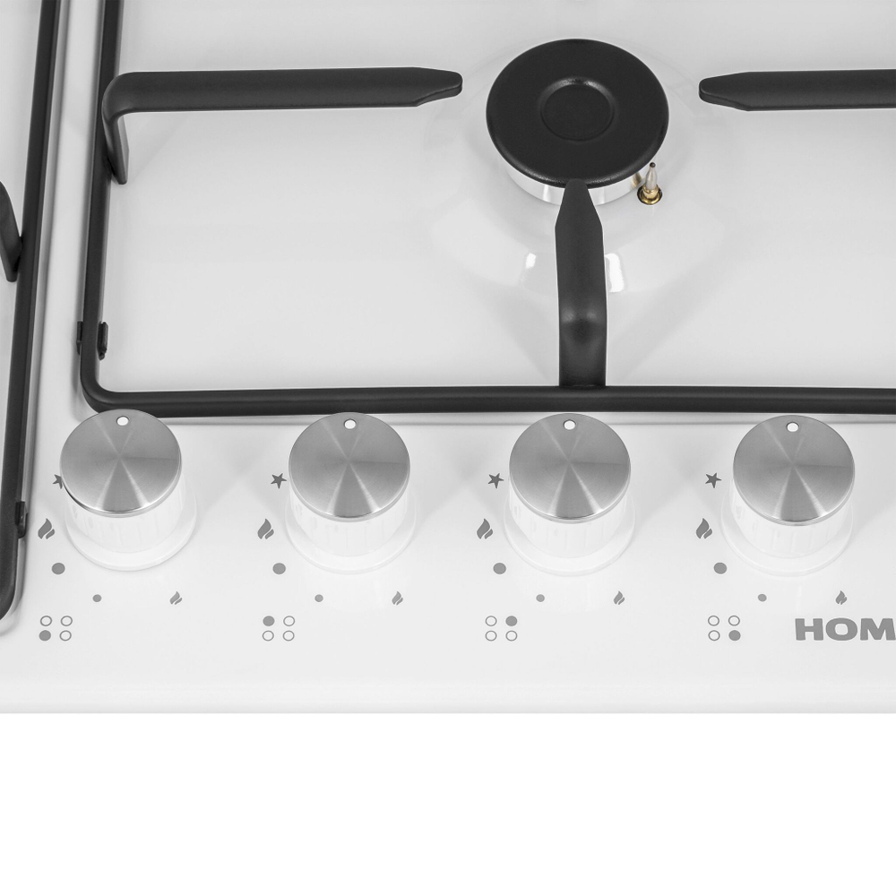 Газовая варочная панель HOMSair HGE643GWH фото 6