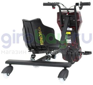 Электро Дрифт-карт IKINGI Drift Cart P2 250W (36V/4.4Ah) - Красная молния фото №4