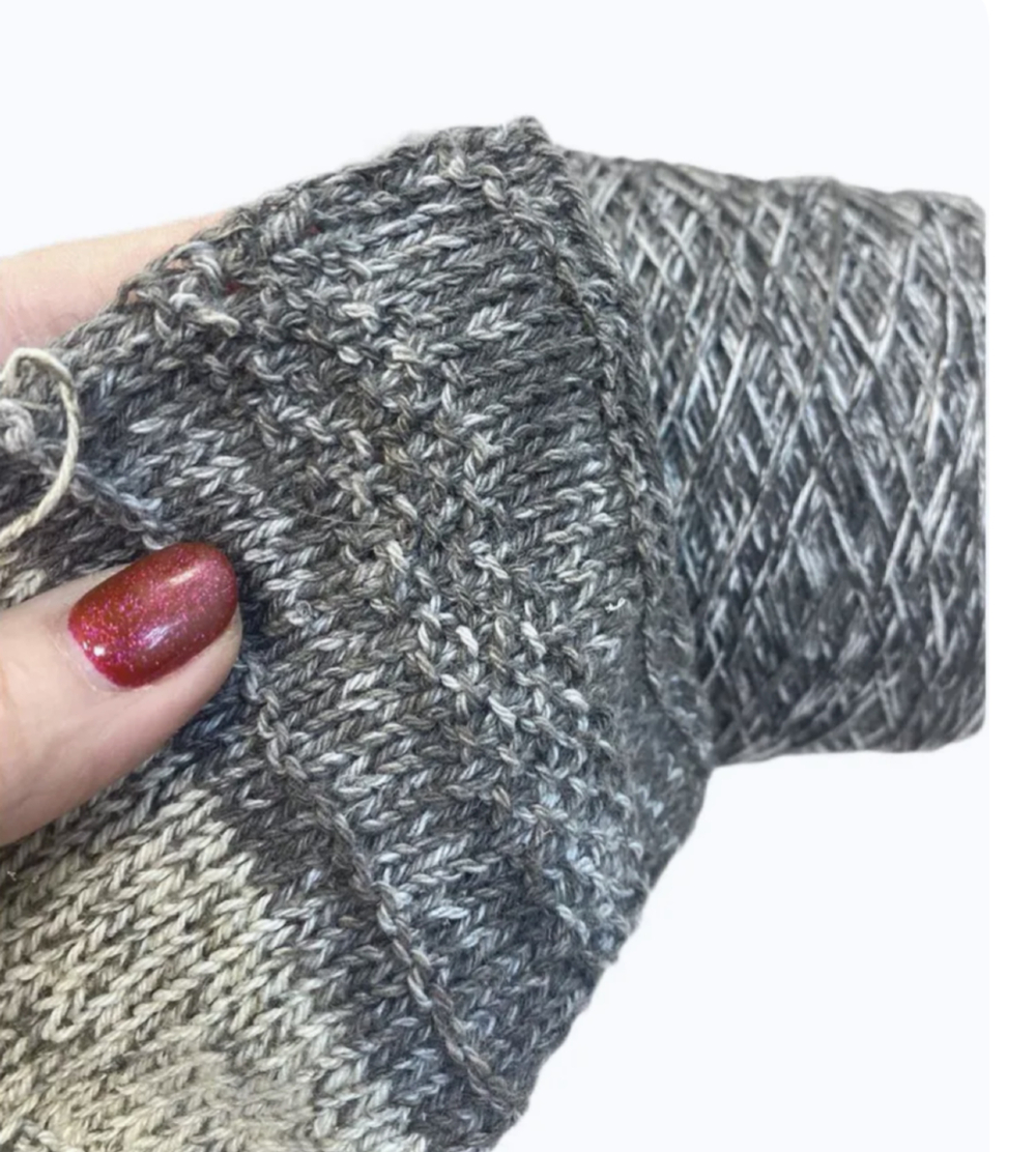 Пряжа на бобине (Италия) 90% лен 10% хлопок 100г - 320м 410г