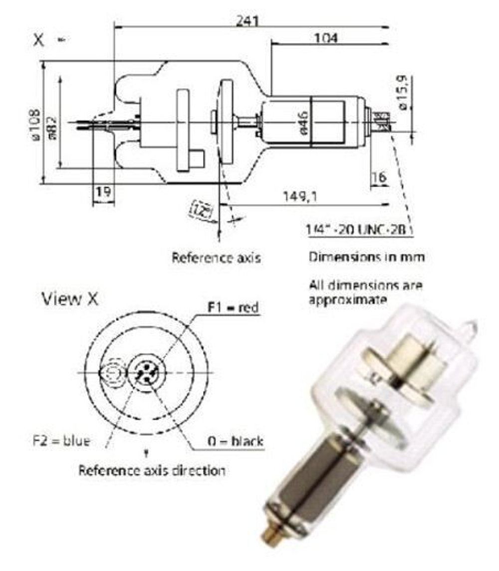 Рентгеновская трубка SV150/22/54 -T