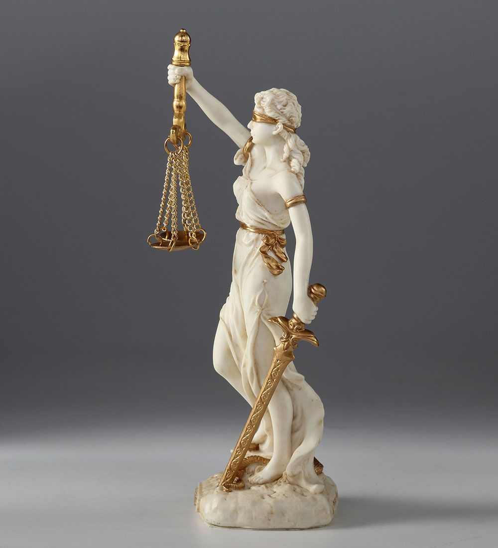 Veronese WS-1227/ 3 Статуэтка «Фемида - богиня правосудия»