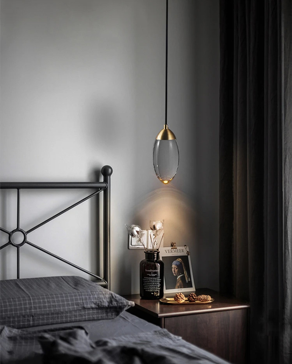 Подвесной светильник MT8610-C brass