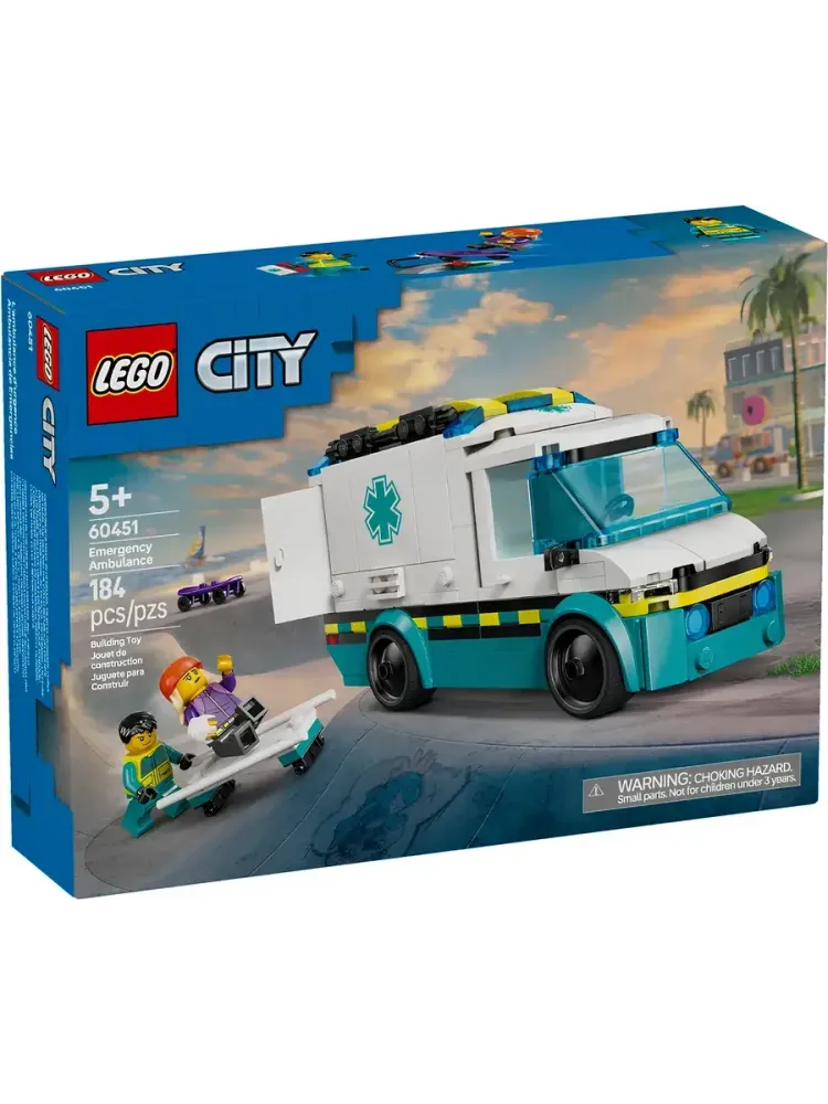 Конструктор City 60451 Скорая помощь
