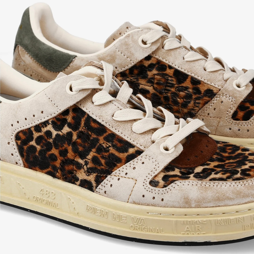 Кожаные кроссовки Premiata Quinn-d 7647