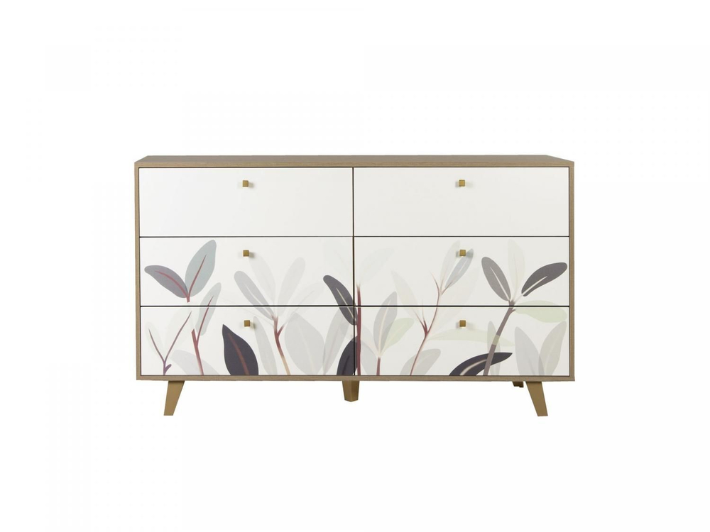 Комод 56.02 Адажио дуб сонома / белый