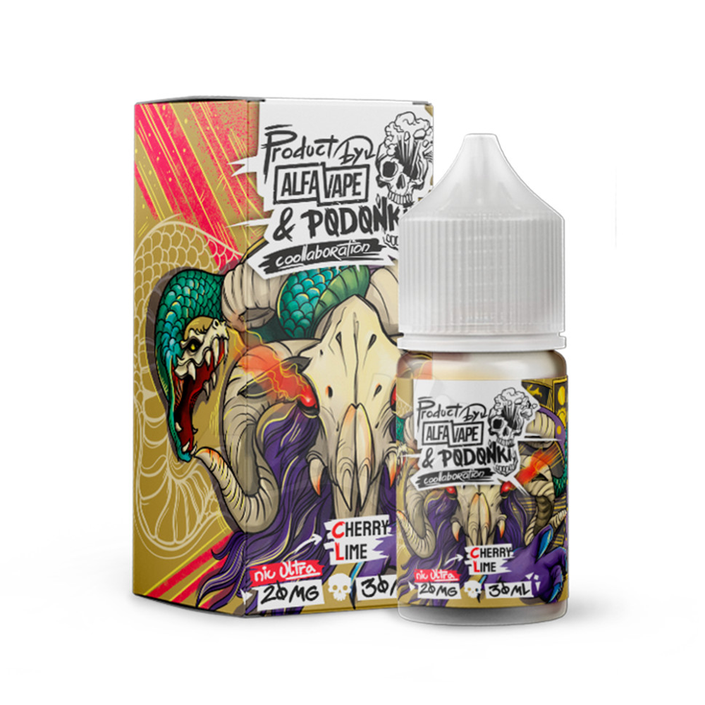 Alfa Vape & Podonki - Cherry Lime (7% nic)