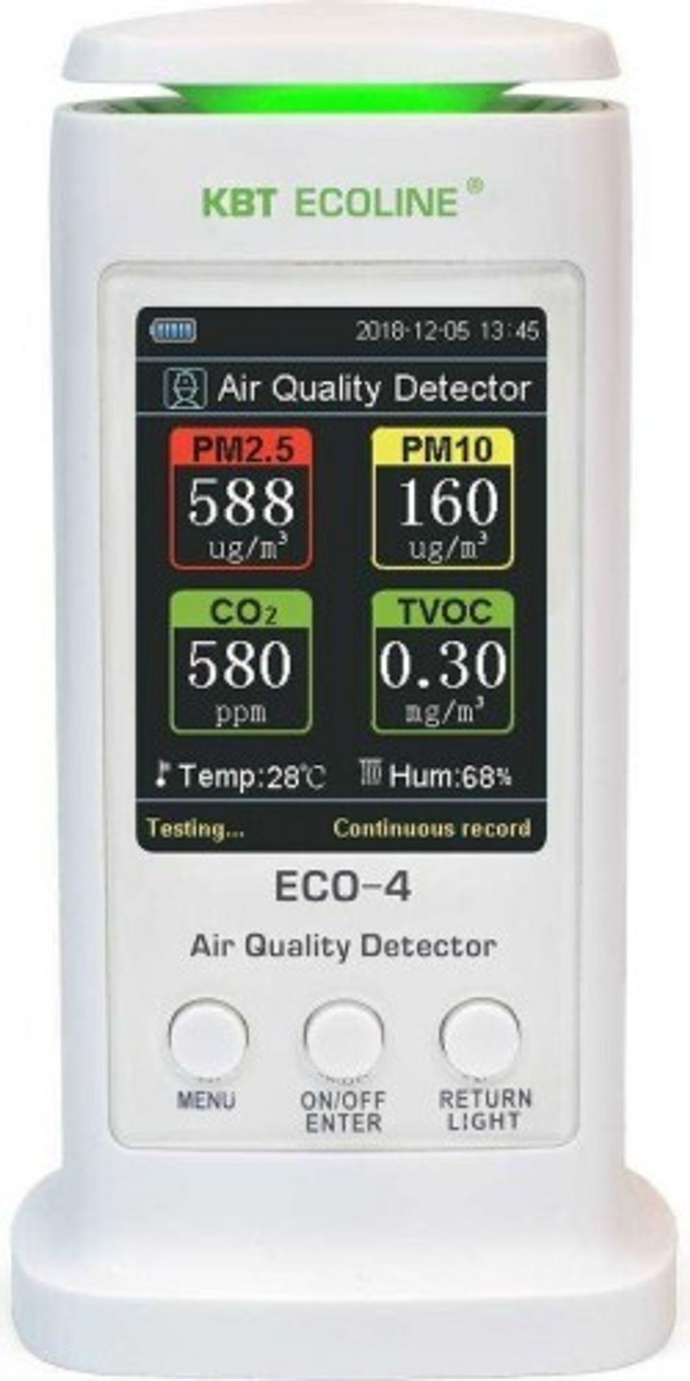 Анализатор воздуха КВТ ECO-4 "ecoline" 79141