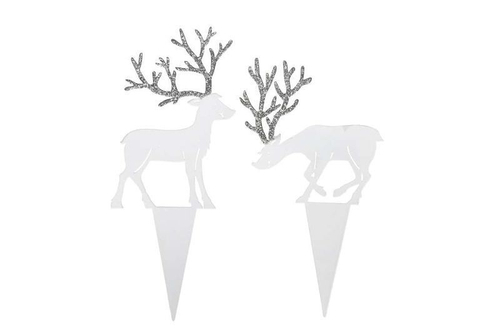 Декор "Олень" в ассортименте 11,5x20см / 10x23см