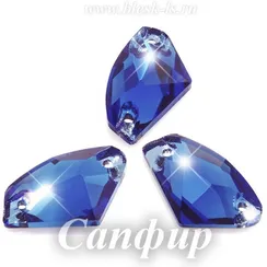 Пришивной галактик Solvo с 2 отверстиями, Сапфир