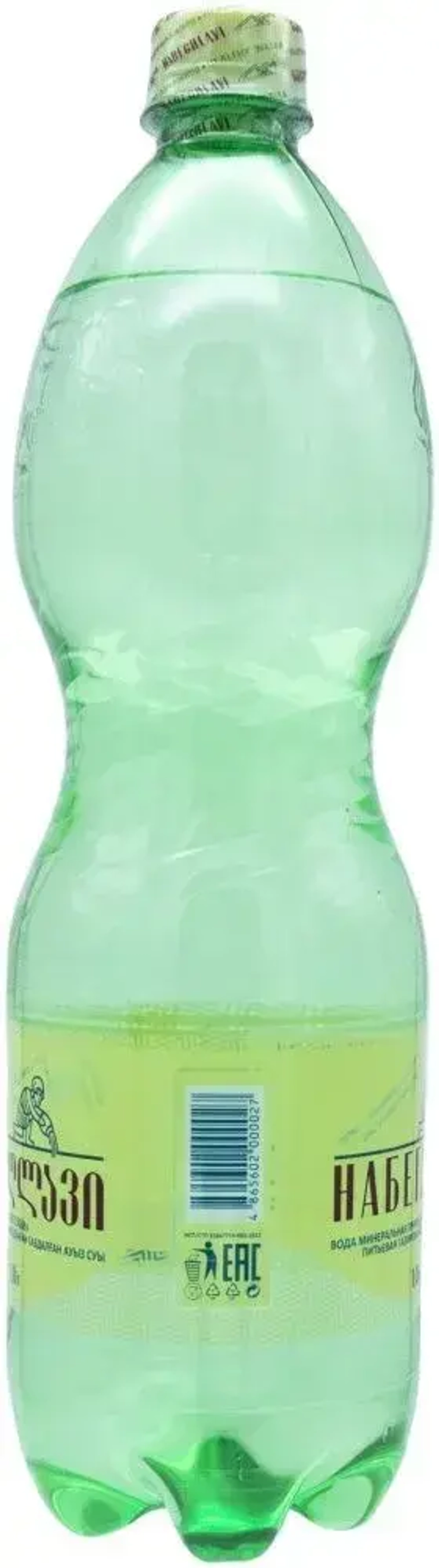 Вода газированная Набеглави минеральная, лечебно-столовая, 1 л