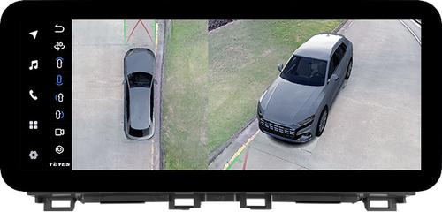 Магнитола для Mazda CX-4 2016-2024 (ШГУ цветной) - Teyes LUX ONE 360 монитор 12.3" 2K QLED на Android 10, Быстрая, CarPlay, 4G SIM-слот, 4 камеры в комплекте