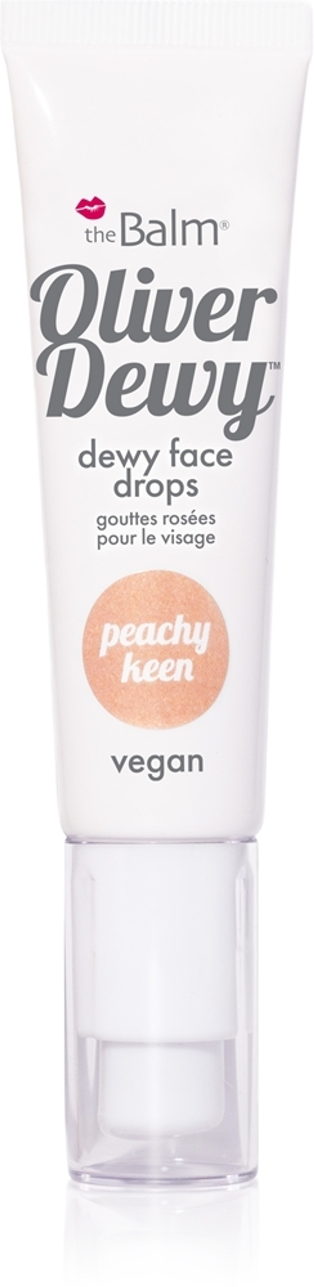 theBalm Oliver Dewy Face Drops - жидкий отбеливатель, 28 ml