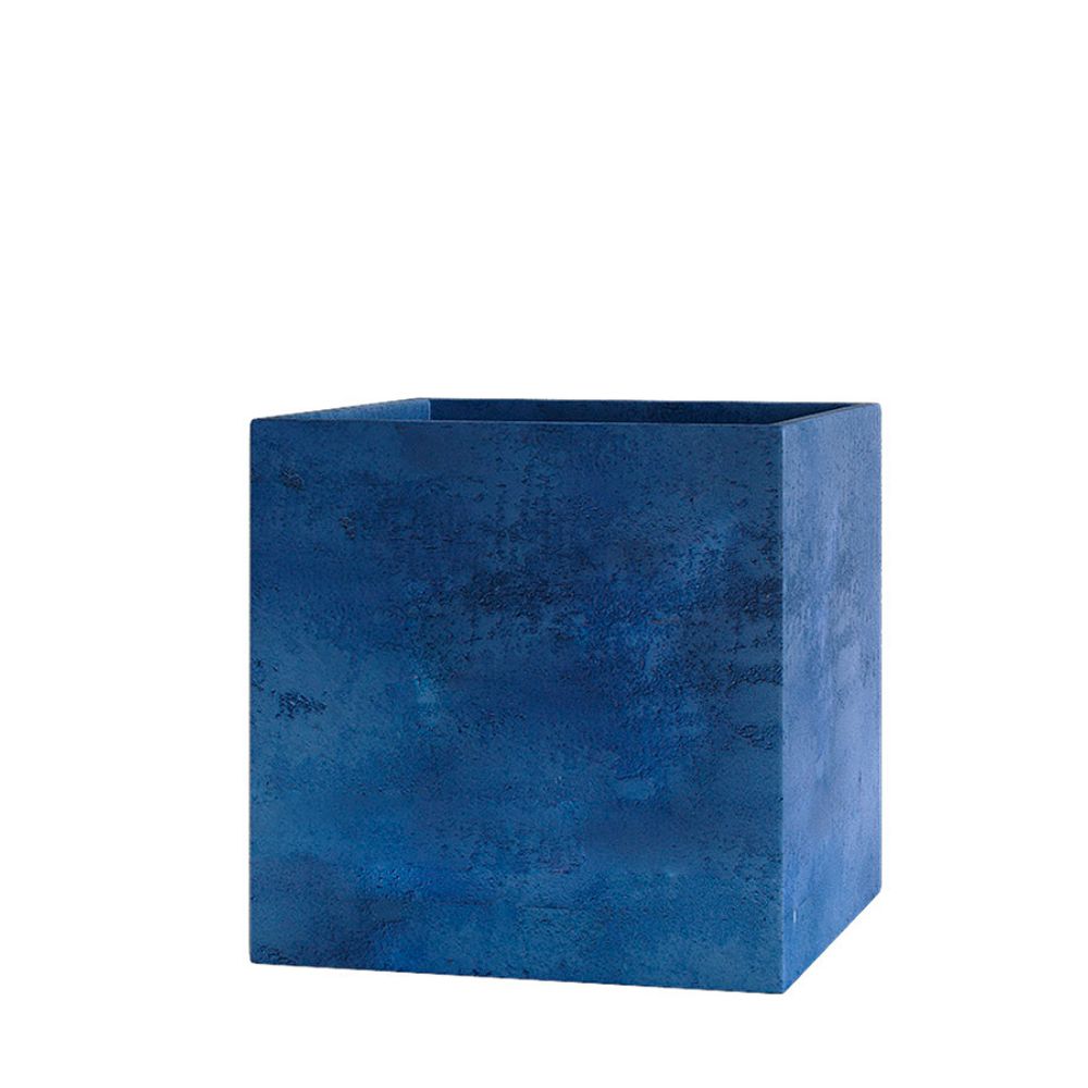Кашпо CUBE BLUEBERRY 40x40x40