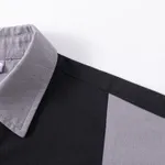 Сорочка Ymkashix Puff серая / черная