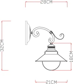 Бра Arte Lamp GRAZIOSO