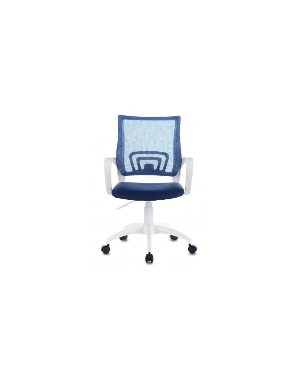 Кресло Бюрократ CH-W695NLT темно-синий TW-05N TW-10N сетка/ткань крестовина пластик пластик белый (1483033)