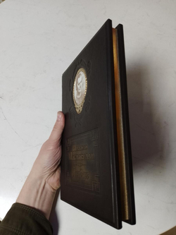 Никколо Макиавелли "Государь" Книга подарочная в кожаной обложке