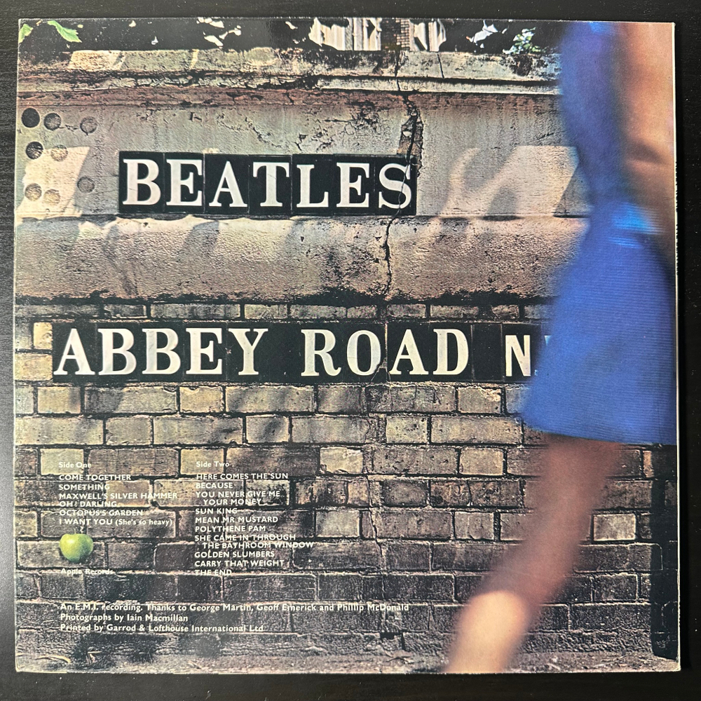 The Beatles ‎– Abbey Road (Англия 1969г.)