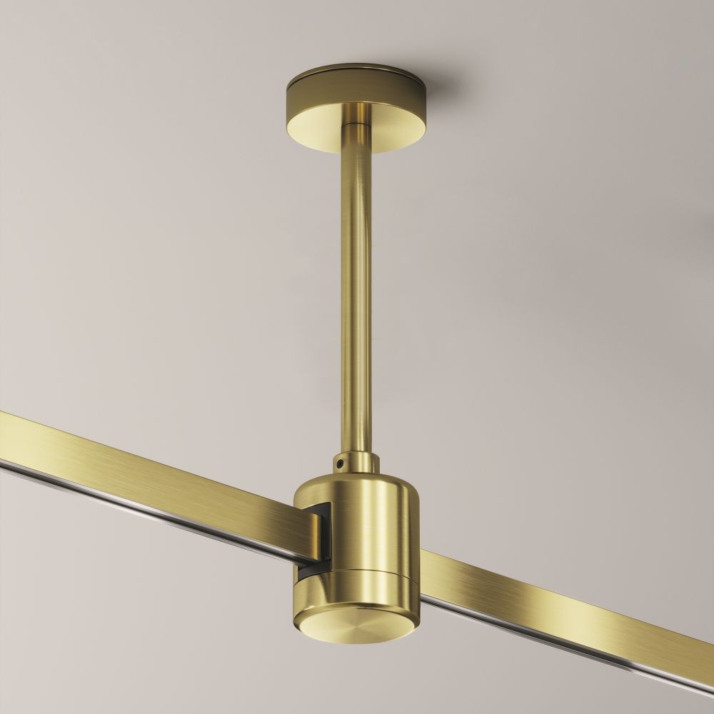 Крепление потолочное Short с прямым коннектором питания Maytoni Flarity TRA156C-IPCL1-BS