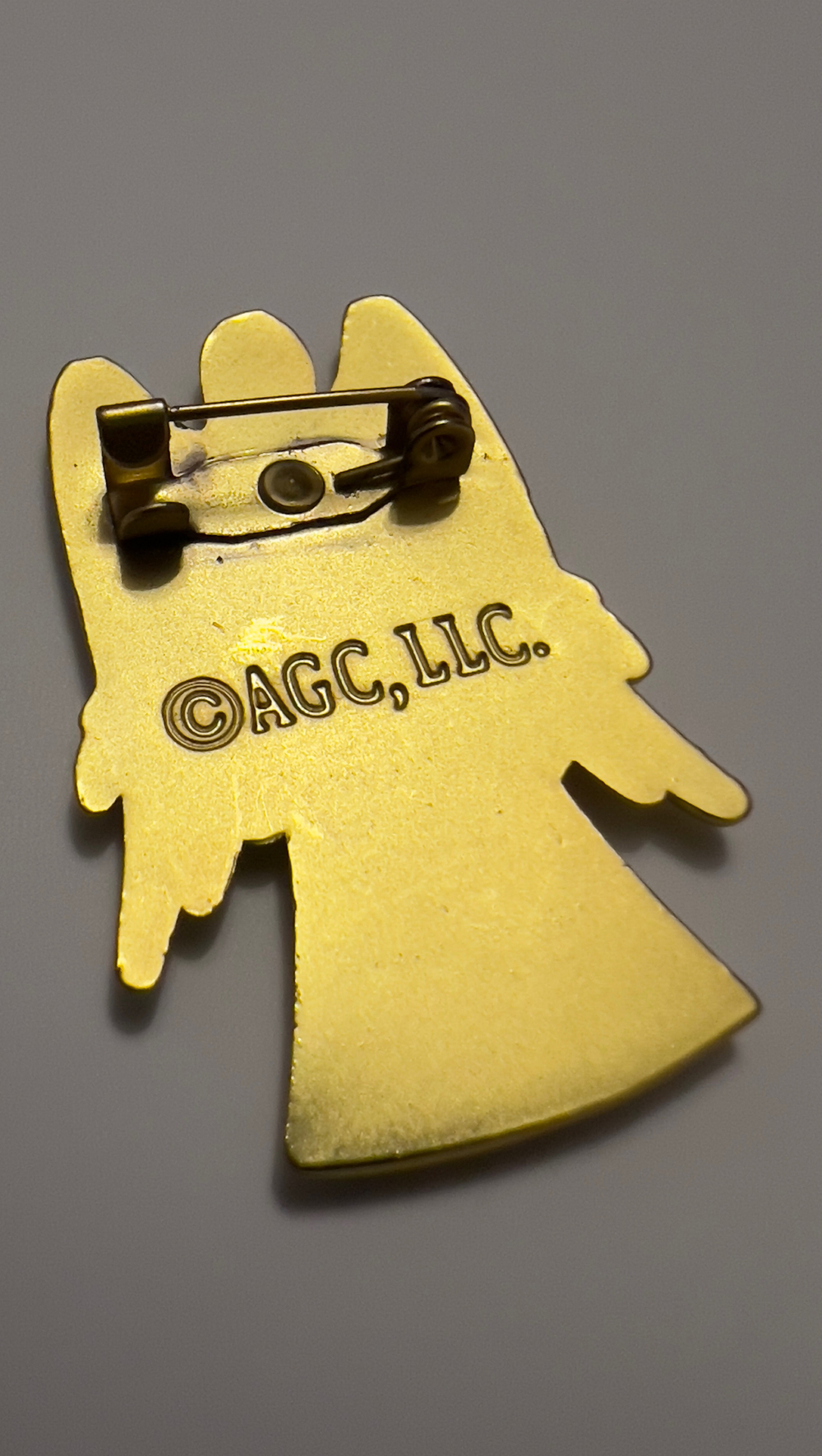 Новогодняя брошь ангел