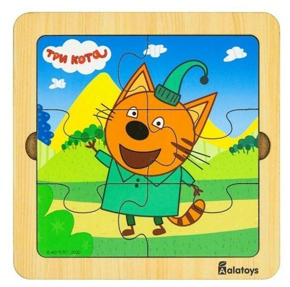 Пазлы ТРИ КОТА. Компот 6 деталей арт. ПЗЛ23