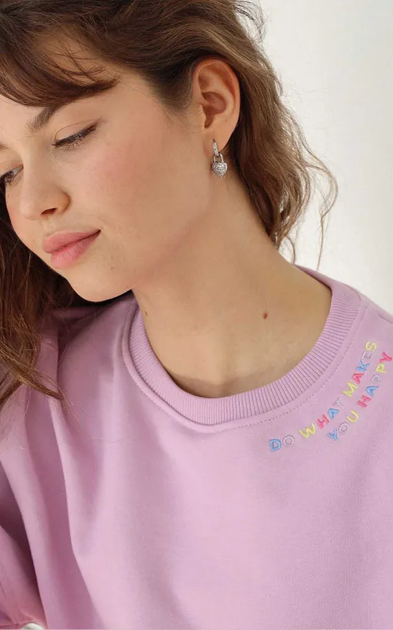 Свитшот СО004 Черничный Йогурт