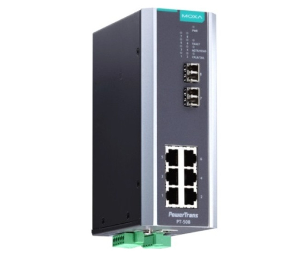 Коммутатор управляемый MOXA PT-508-SS-LC-24