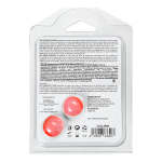 Набор из 2 шариков с массажным маслом и тройным эффектом Secret Play Brazilian Balls