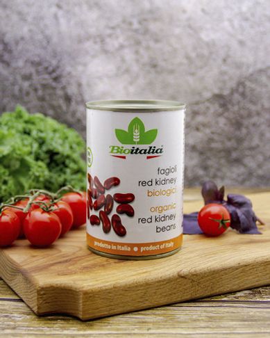 Фасоль красная Bioitalia консервированная 400 г