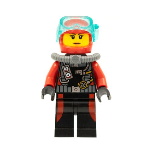 Аквалангистка cty0598