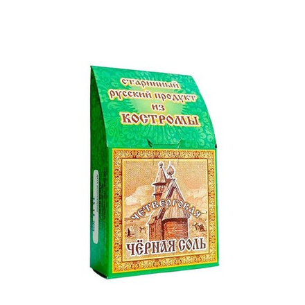 Черная соль пищевая "Четверговая" 40 г