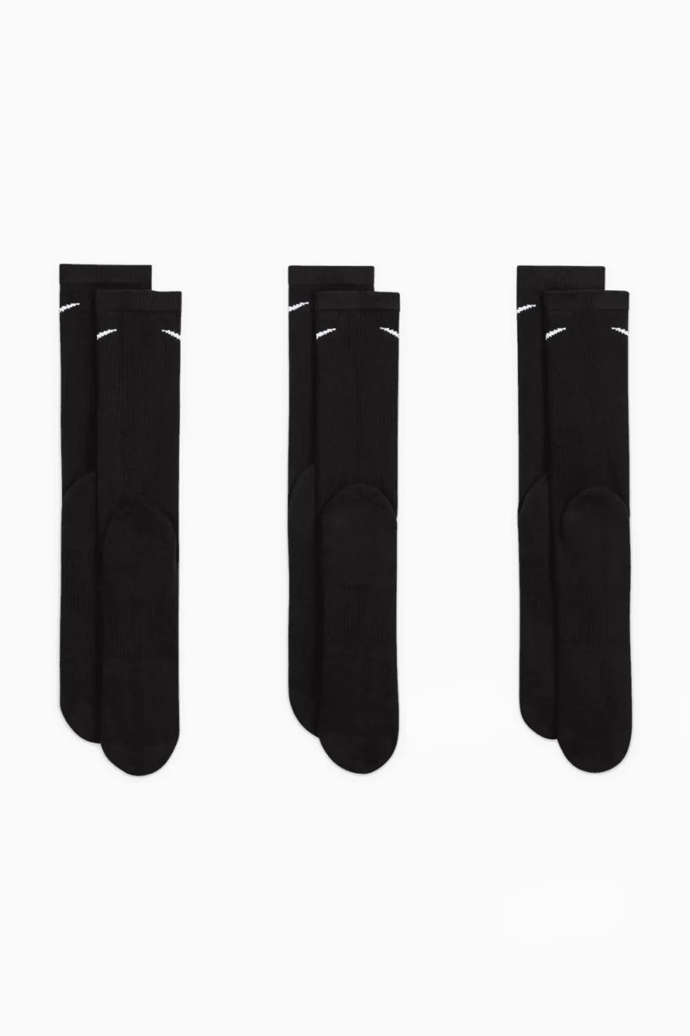 Носки Nike Everyday Plus Cushioned 3-pack - черный