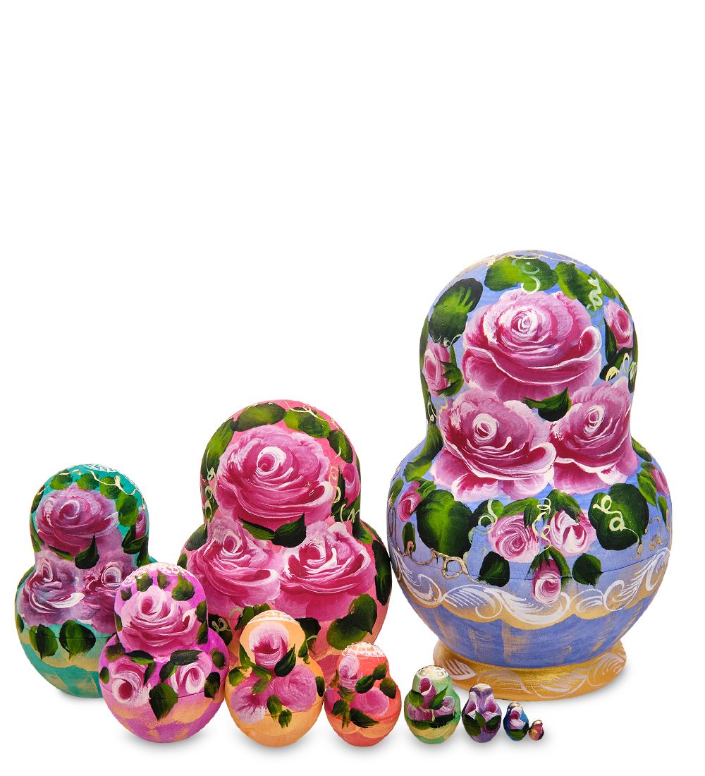 Народные промыслы МР-44/ 4-C Матрешка 10м «Василина»