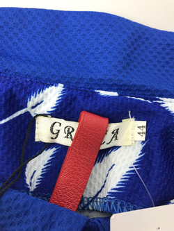 Платье сине-белое с пояcом 44 размер, новое