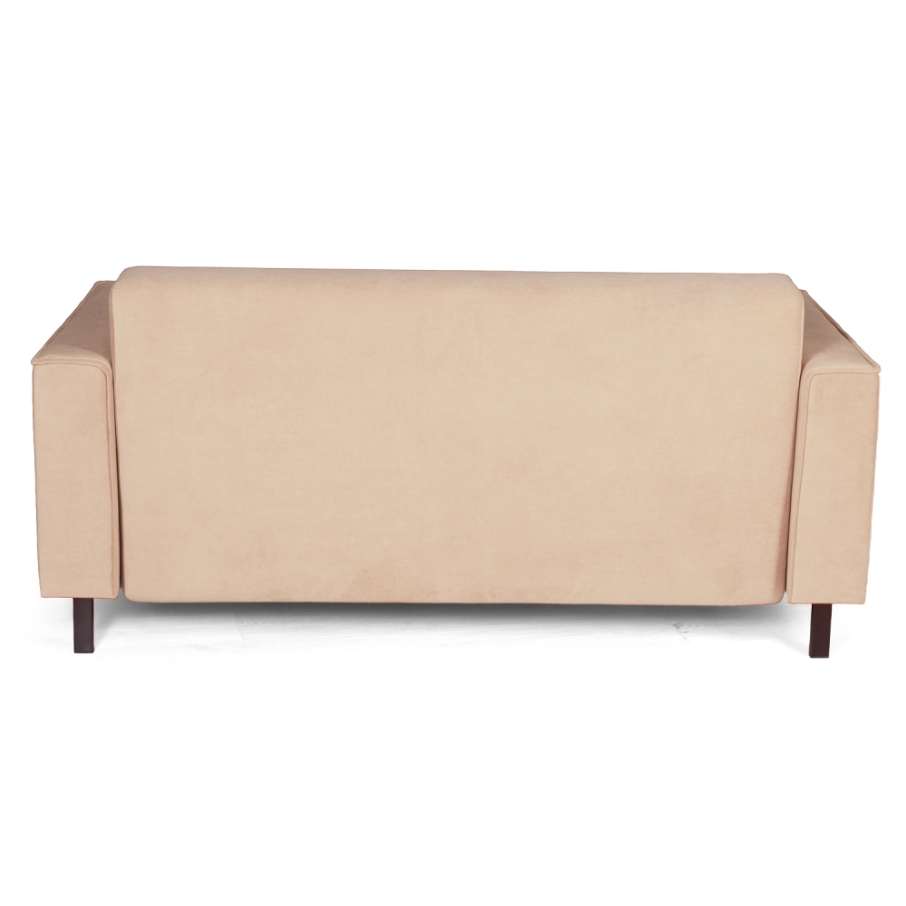 Club диван-кровать прямой, велюр Frost beige