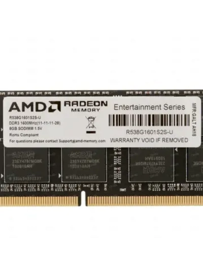 Оперативная память Radeon R5 Entertainment Series 8 ГБ