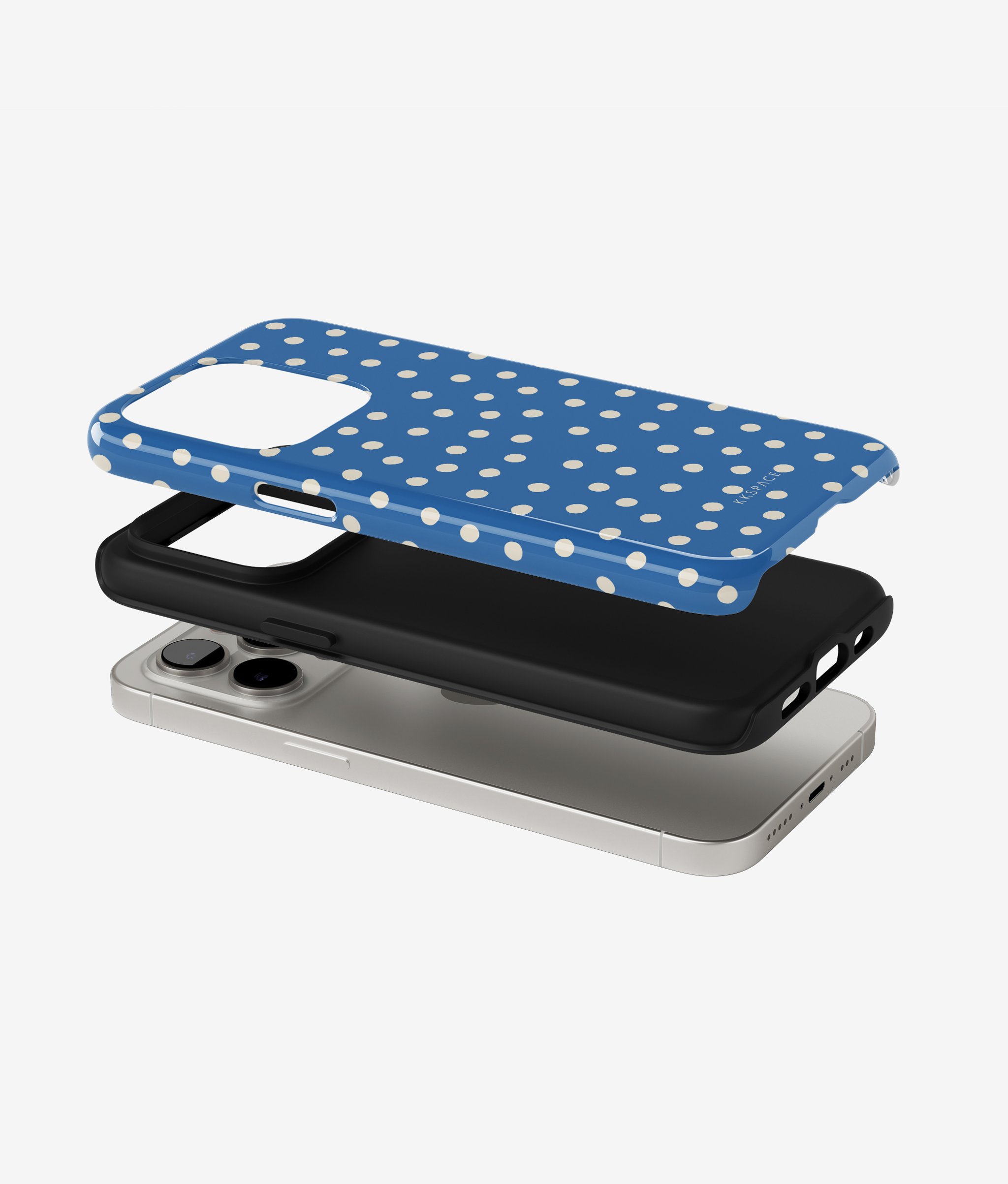 Чехол SPRINKLES (синий) для iPhone