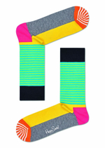 Носки унисекс Half Stripe Sock с полосками (Размер: 29) (Цвет: разноцветный)