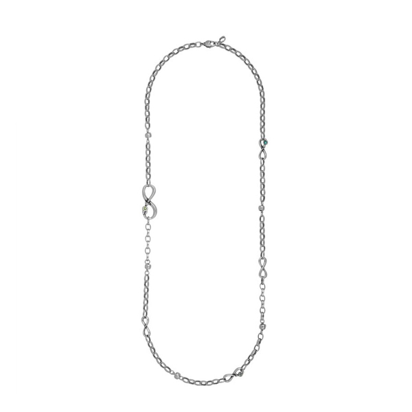 Колье Ciclon с серебряным покрытием Perdurable B213808-07