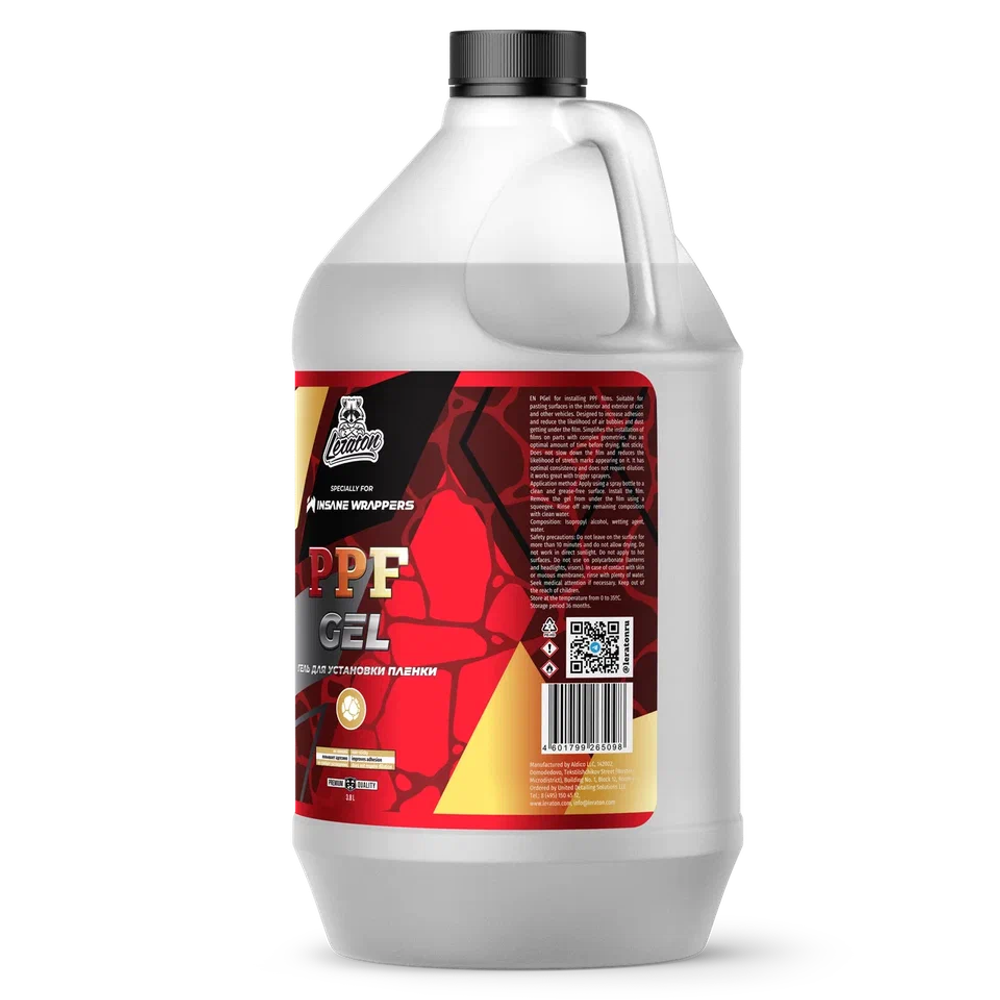 LERATON PPF GEL Гель для установки пленки 3,8л.