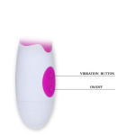 Вибратор розовый A-toys Ida 19 см