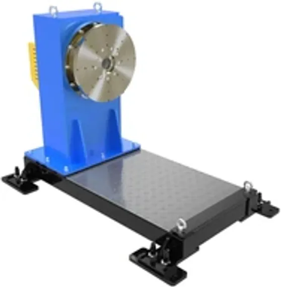 Двухосевой L-образный поворотный стол WB2L для сварочных роботов