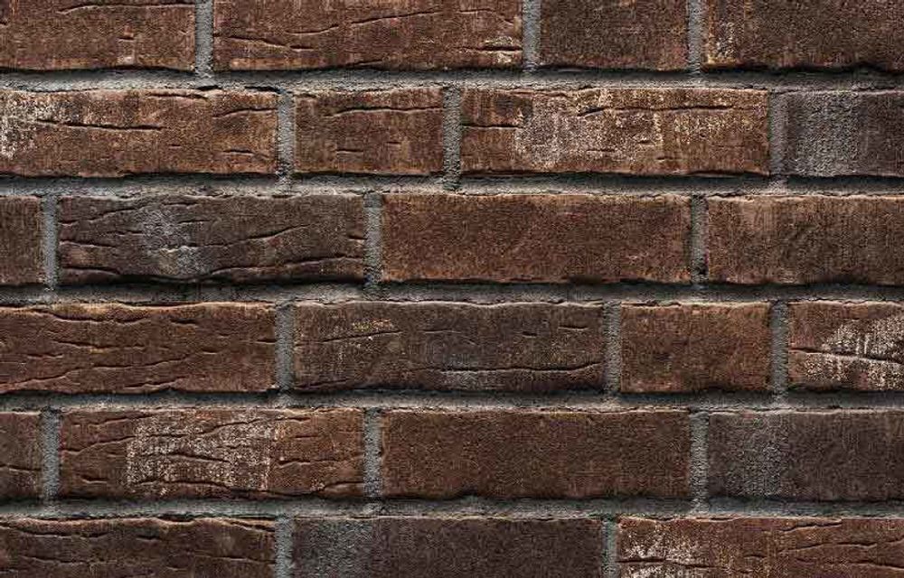 Stroeher - 377 platinbraun, Steinlinge, состаренная поверхность, ручная формовка, 240x71x14 - Клинкерная плитка для фасада и внутренней отделки